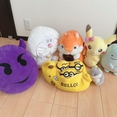 ぬいぐるみセット ピカチュウ ドラえもん など