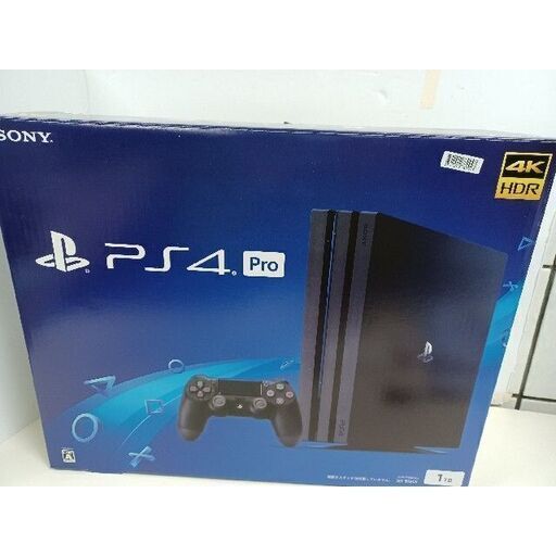 美品PS4 pro 1TB ジェットブラックCUH-7100B B01即日発送