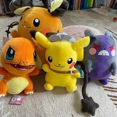 ポケモンぬいぐるみ4点