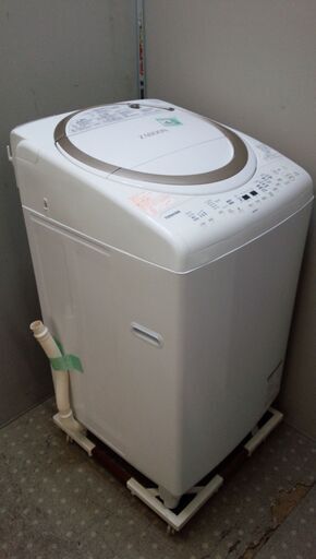 (2/6販売済 森)【愛品館千葉店】東芝 8.0㎏ 全自動洗濯乾燥機 保証有り【愛千142】
