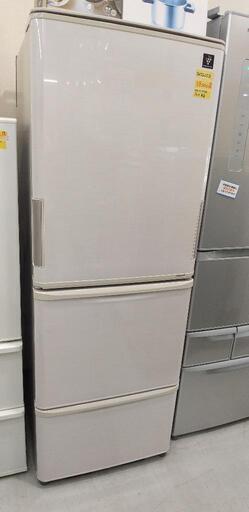 シャープ SHARP SJ-PW35C-C [プラズマクラスター冷蔵庫（350L・どっちもドア） 3ドア ベージュ系/サクラベージュ]42901