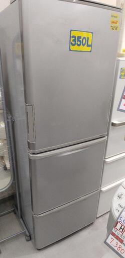 シャープ SHARP SJ-WA35Y-S [冷蔵庫 （350L・どっちもドア） 3ドア シルバー系]42901