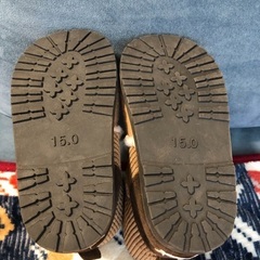 ベビー用ブーツ15cm 未使用品の画像