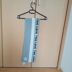 新品ジャガードニットマフラー　ベビードールBABYDOLLベビドの画像