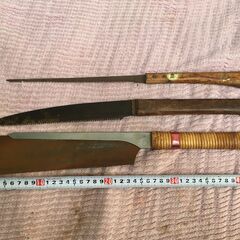 USED ノコギリ　3本セットの画像