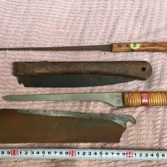 USED ノコギリ　3本セットの画像