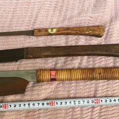 USED ノコギリ　3本セットの画像