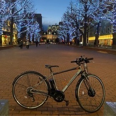 電動クロスバイクTB1E の組み立て