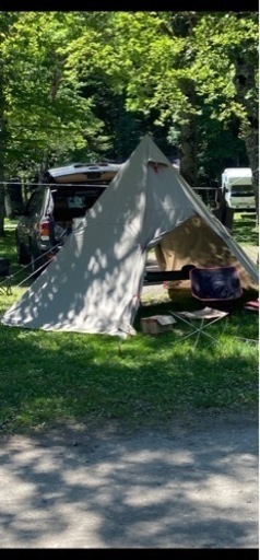 メルカリ商談中　フィールドア　ワンポールテント　T/C400