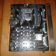 ほぼ新品!! マイニング特化マザーボード B250 MINING...
