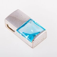 K18WG ブルートパーズ ペンダント 品番p21-51