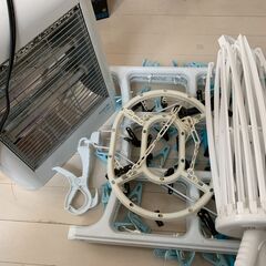 ストーブ　洗濯物干し３種類セット　川崎区