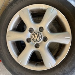 ミシュランタイヤ195/65R15とフォルクスワーゲンのホイールセット