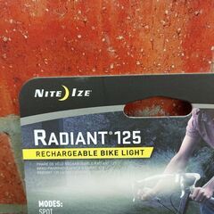 ナイトメアアイズ  125ルーメン 自転車ライト【リライズ野田愛宕店】【店頭取引限定】【未使用】【管理番号：ITQQ0XDSMYRQ】の画像