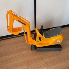 子供用　乗り物　ショベルカーの画像