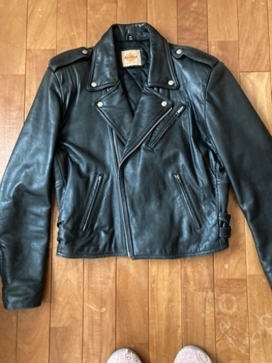 ライダースジャケット　イギリスサイズS  中古