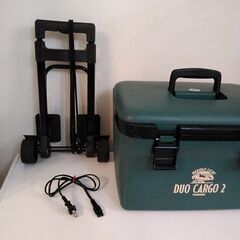 TWINBIRD ツインバード 2電源式ポータブル電子冷温ボックス OR-632型 NEEDLE LEAF DUO CARGO 2の画像