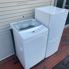 バラ売り可能■家電2点セット ニトリ 2019年製 美品 冷蔵庫 洗濯機 動作確認済み