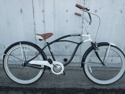 レインボーのビーチクルーザー　中古自転車 389