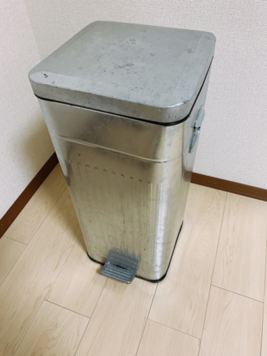 決まりました。ゴミ箱　おしゃれ　レトロ　ヴィンテージ風