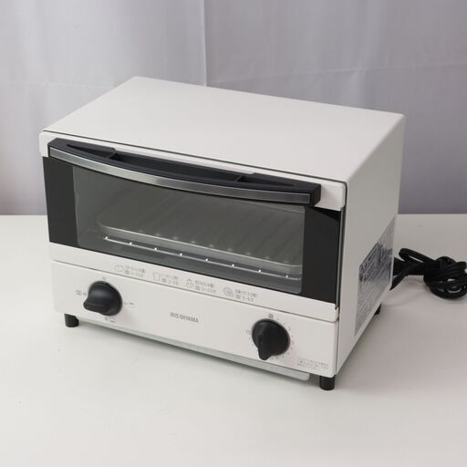 中古 美品 2021年製! コンパクトオーブントースター 1000W EOT-012 アイリスオーヤマ