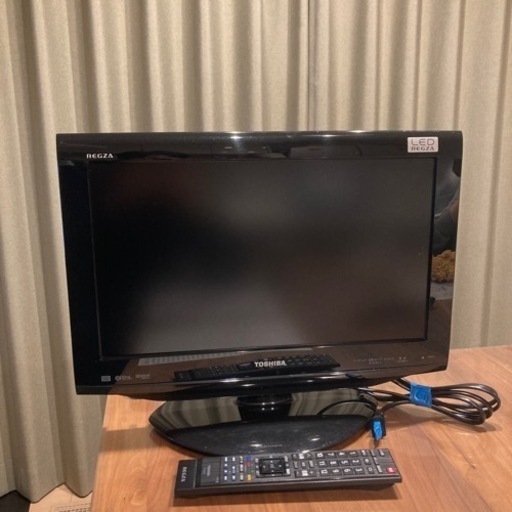 東芝★19インチ★テレビ★内蔵録画★完動品★TV★HDD★REGZA★東芝★19型