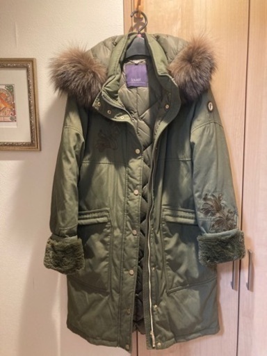 上質リアルファーのモッズコートお値下げしました