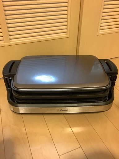 鉄板3種類付きホットプレート