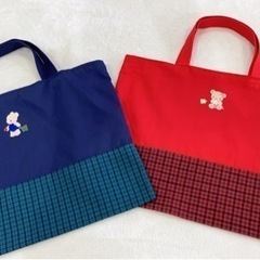 値下げしました！レッスンバック　トートバッグ　ハンドメイド