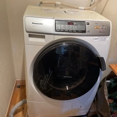  Panasonic ドラム式 洗濯機乾燥機付 7.0kg ECOナビ 完動品