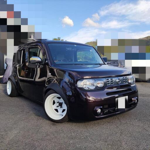 pfd カスタムキュー Z12キューブUSDM (よこちゃん) 牧野のキューブの中古車｜ジモティー