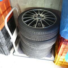 クロススピードプレミアム　１６５　５０　R１６　軽自動車用　４本セットの画像