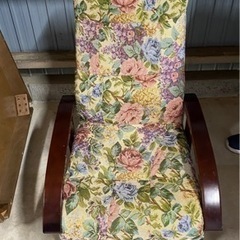 【お話し中】【中古品】リクライニング折り畳み椅子