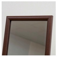 【美品】姿見 ミラー スリムミラー 鏡 全身 飛散防止 大型ミラーシンプル スタンドミラー BLANCA 姿見 塩系インテリアの画像