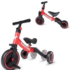 三輪車 ペダルなし自転車 子供 1歳から3歳まで対象 変身バイク...