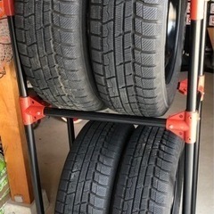 【取引完了】15インチスタッドレスタイヤ＆ホイール１台分セットの画像