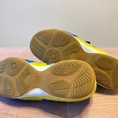 24センチ　青色スニーカーの画像