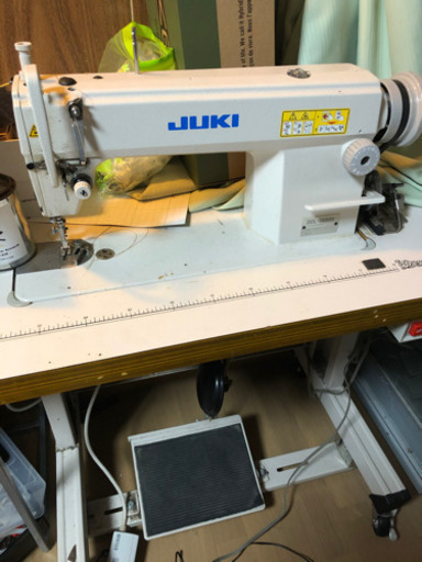 引き取り完了。工業用ミシン