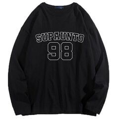 新品B97 メンズ 長袖トレーナー Oネック丸襟 カジュアル スポーツウェア裏起毛の画像