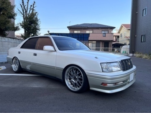 15 クラウンJZS151 1JZ 2500 ロイヤルサルーン車高短旧車