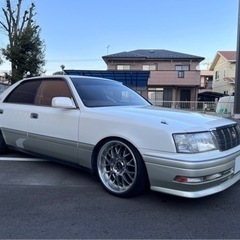 15 クラウン　JZS151  1JZ 2500 ロイヤルサルーン　車高短　旧車の画像