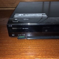 SHARP ブルーレイディスクレコーダーの画像
