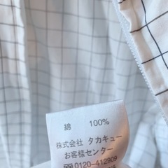 TAKAQ 半袖シャツ　ファスナー　LLの画像