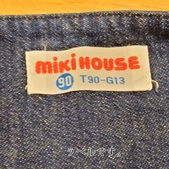 No,99 ミキハウス　ワンピース　サイズ９０の画像