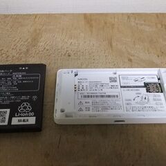 ☆1000円売り！　NEC　モバイルルーター　WX05　クレードル付き！（現状渡し）☆の画像