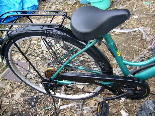 婦人車サザンポート２６インチ変速機付き完全整備極上品高知市内無料配達