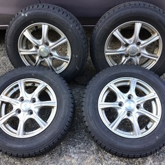 145/80R13グットイヤーアイスナビです。