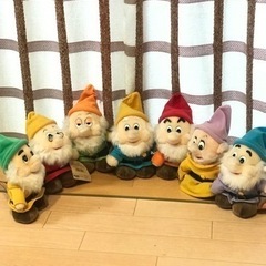 取引中（レア品）TOMY7人の小人ぬいぐるみ