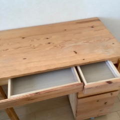 【無料】無印良品デスクセットの画像