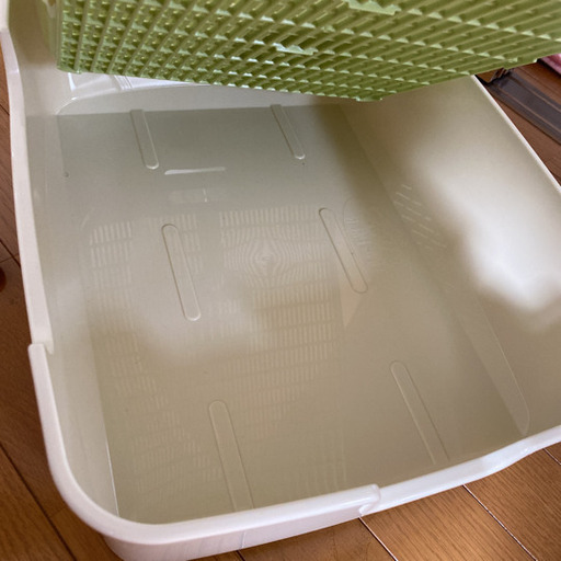 猫用システムトイレ＋ひのきチップ付き